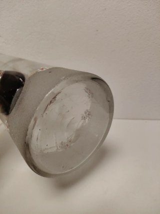Antigua Jarra Modernista de Cristal