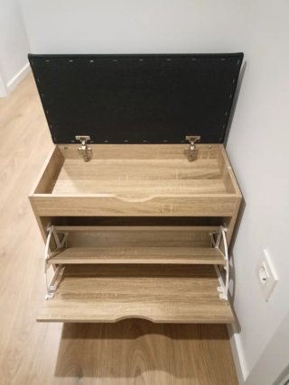 Banco Zapatero con Asiento