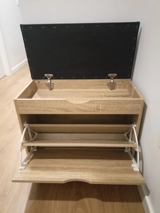 Banco Zapatero con Asiento