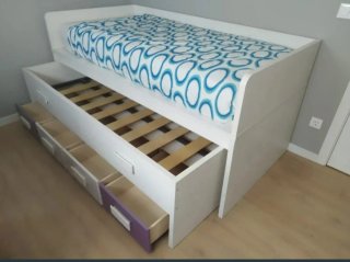 Cama Nido con Cajones 90x190cm