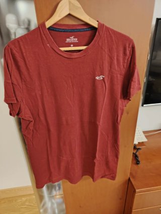 Camiseta Hollister Granate Talla L