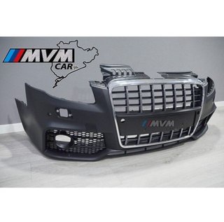 Paragolpes delantero Audi A4 B7 look S4 con parril