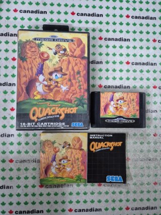 Quackshot con Donald Duck per Mega Drive