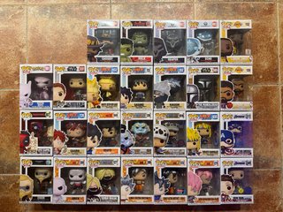 Lote de 25 Figuras Funko Pop