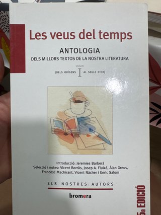 Libro les veus del temps
