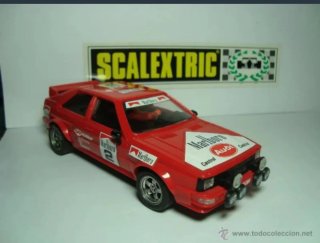 Scalextric Audi Quattro Exin + Curva Chicane