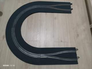 Scalextric Audi Quattro Exin + Curva Chicane