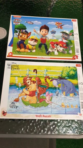 2 Puzzles Infantiles Trefl (Paw Patrol y Pooh)