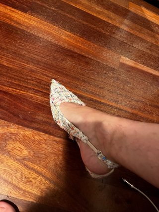 Zapatos de Tacón Multicolor Talla 40