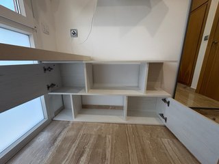 Conjunto de muebles juveniles Color Madera Blanca