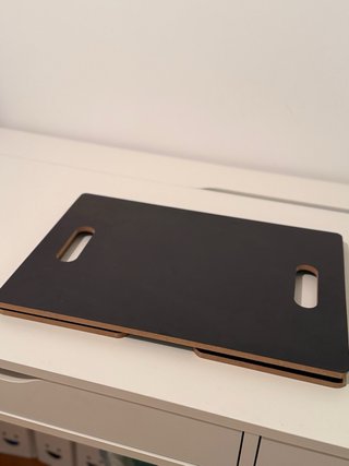 Mini mesa plegable de madera