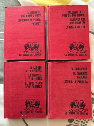 Lote "Tesoro de Cuentos" - Bruguera 1975