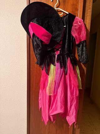 Disfraz Bruja Niña 3/4 Años