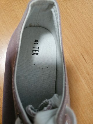 Zapatos Tex rosas y blancos talla 41