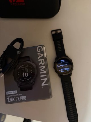 Reloj Garmin Fenix 7X Pro Zafiro Solar DLC
