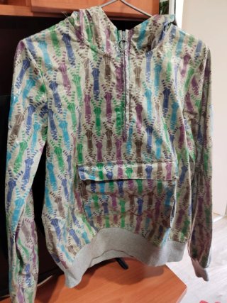 Sudadera Chubasquero Estampada