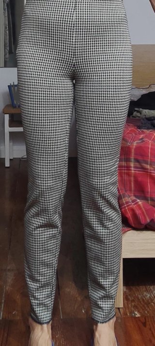 Pantalón de vestir pata de gallo H&M XS