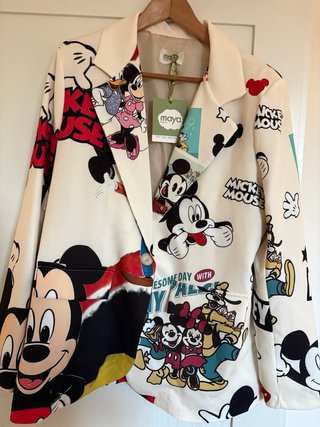 Giacca Maya con stampa Mickey Mouse