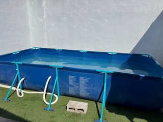 Piscina Desmontable Azul con Depuradora