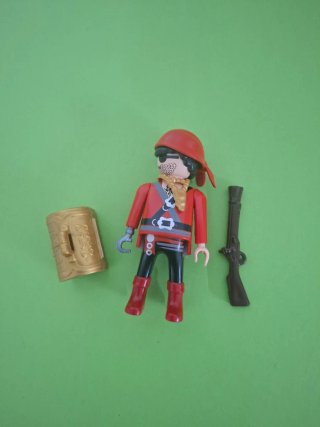 Figura Playmobil Pirata con Accesorios