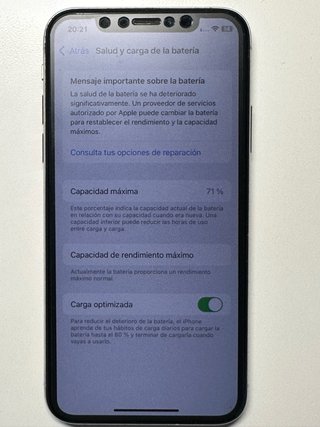 iPhone XS 256GB Blanco