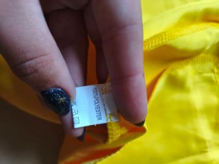 Chaqueta Blazer Amarilla Fina XL (Nueva)