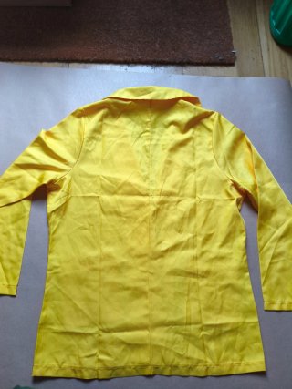 Chaqueta Blazer Amarilla Fina XL (Nueva)