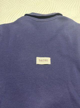 Sudadera Nude Project Azul Talla XS