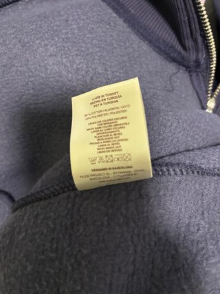 Sudadera Nude Project Azul Talla XS