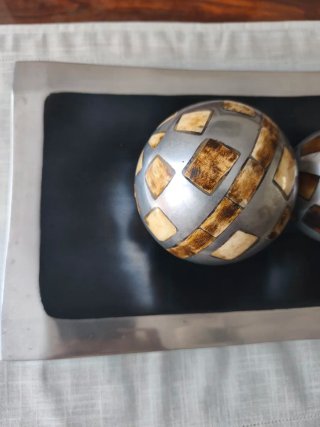 Centro de mesa decorativo