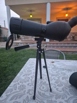 Telescopio con Trípode y Funda