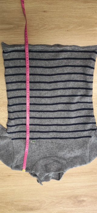 Jersey Lacoste Gris a Rayas