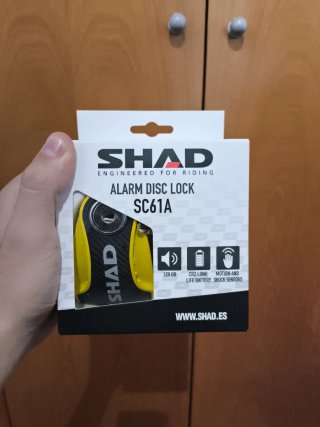 Alarma Antirrobo Disco SHAD SC61A