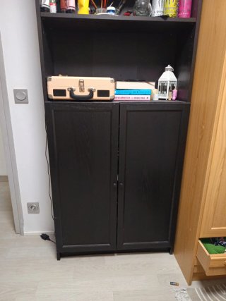Estantería Ikea Negra...a desmontar