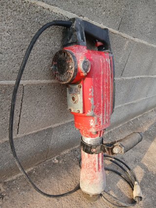 Martillo Demoledor Eléctrico, sin puntero