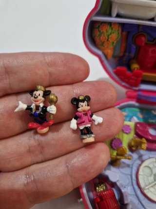 Antiguo Polly Pocket Bluebird Disney Mickey Minnie