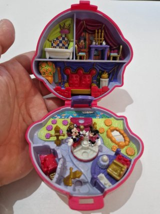 Antiguo Polly Pocket Bluebird Disney Mickey Minnie