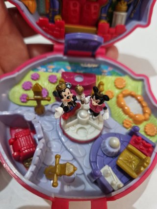 Antiguo Polly Pocket Bluebird Disney Mickey Minnie