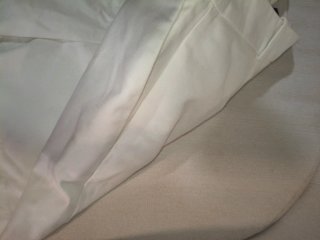 Pantalón corto Zara blanco y azul