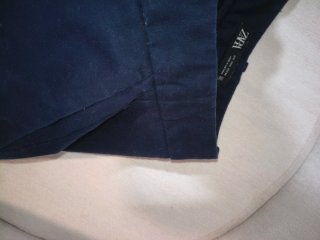 Pantalón corto Zara blanco y azul