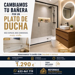 REFORMAS DUCHAS - BAÑOS