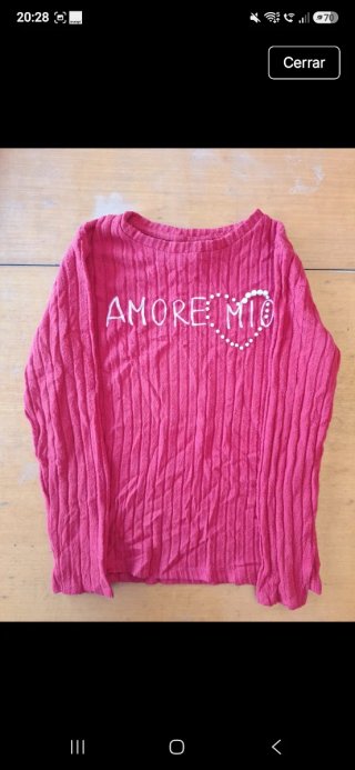 Jersey Amore Mio Rojo