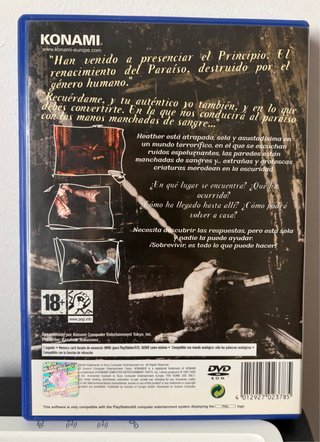 Silent Hill 3 PS2 Pal España + Manual + Folleto Ko