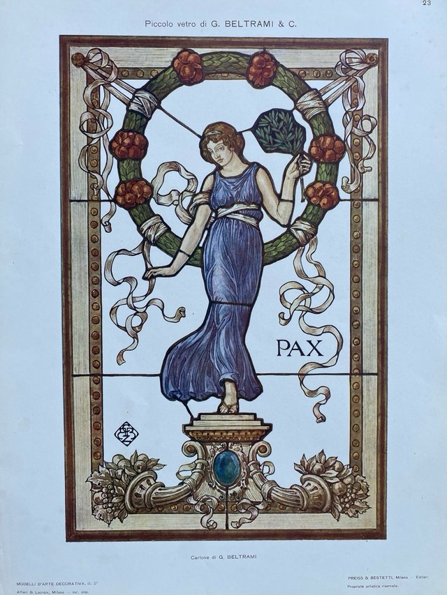 OCASIÓN..!! Lote 20 Láminas Modernistas 1909.