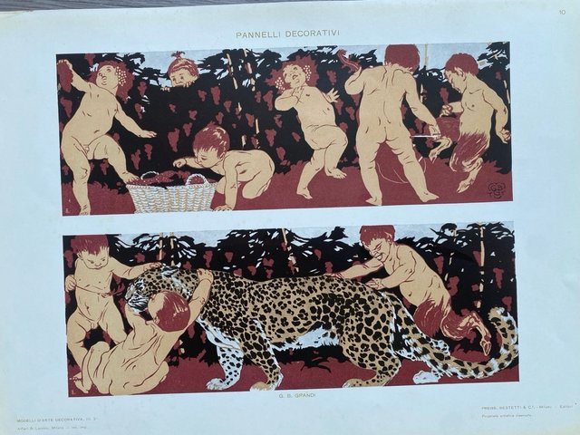 OCASIÓN..!! Lote 20 Láminas Modernistas 1909.