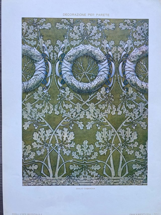 OCASIÓN..!! Lote 20 Láminas Modernistas 1909.