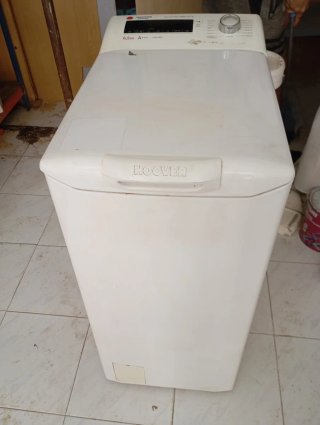 Lavadora carga superior blanca