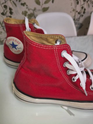 Botas Converse Rojas Talla X