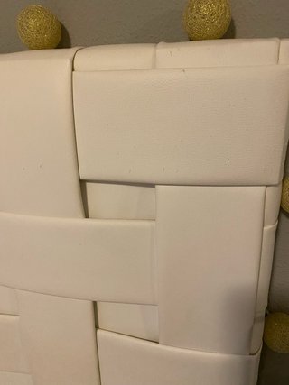 Cabecero Acolchado Trenzado para Cama 135