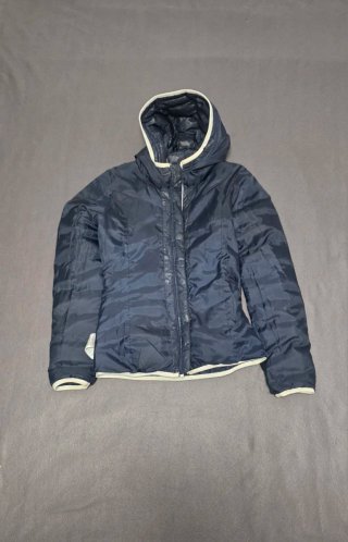 Plumas Adidas Azul Marino Camuflaje Talla XS